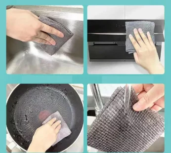 Kitchen Scrub Cloth – Durable Microfiber for Indian Homes