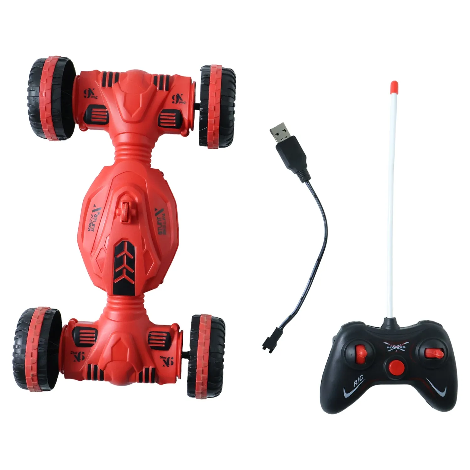 Remote Control Stunt Car – One-Key Deformation & 360° Spin - Detailed Feature View 4