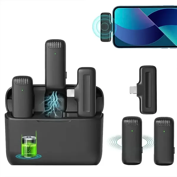 Wireless Collar Mic – Noise Cancelling for Content Creators | Audila