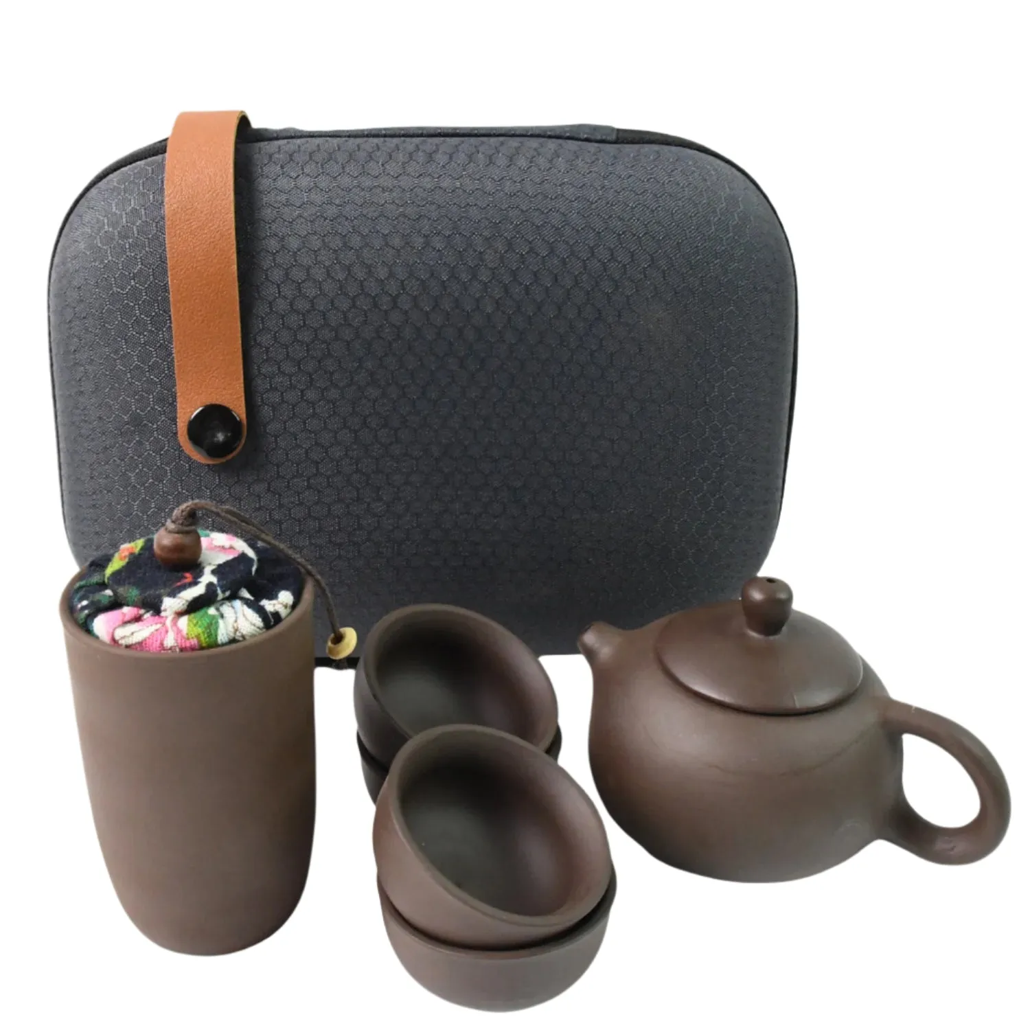 Premium Portable Kung Fu Tea Set – Complete 6-Piece Travel Kit for Tea Lovers - Buy Online at Alikart