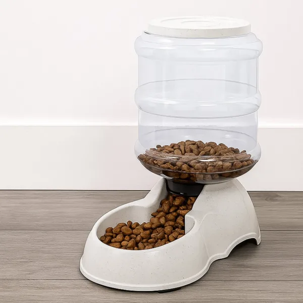Automatic Pet Food Dispenser – Gravity Self-Feeder | Waggy Tales