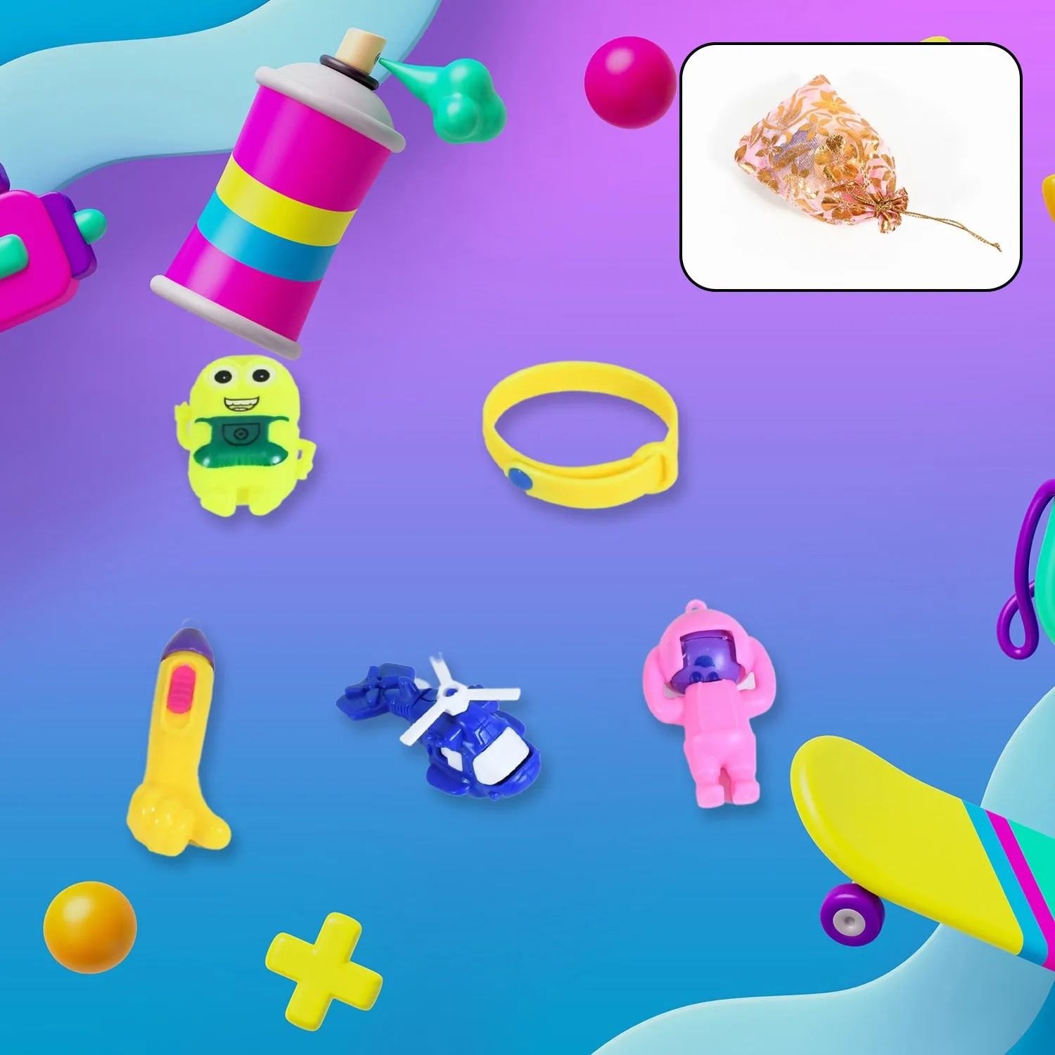 Kids Toy Combo – 5Pc Attractive Gift Set for Children | Aditi - Detailed Feature View 4