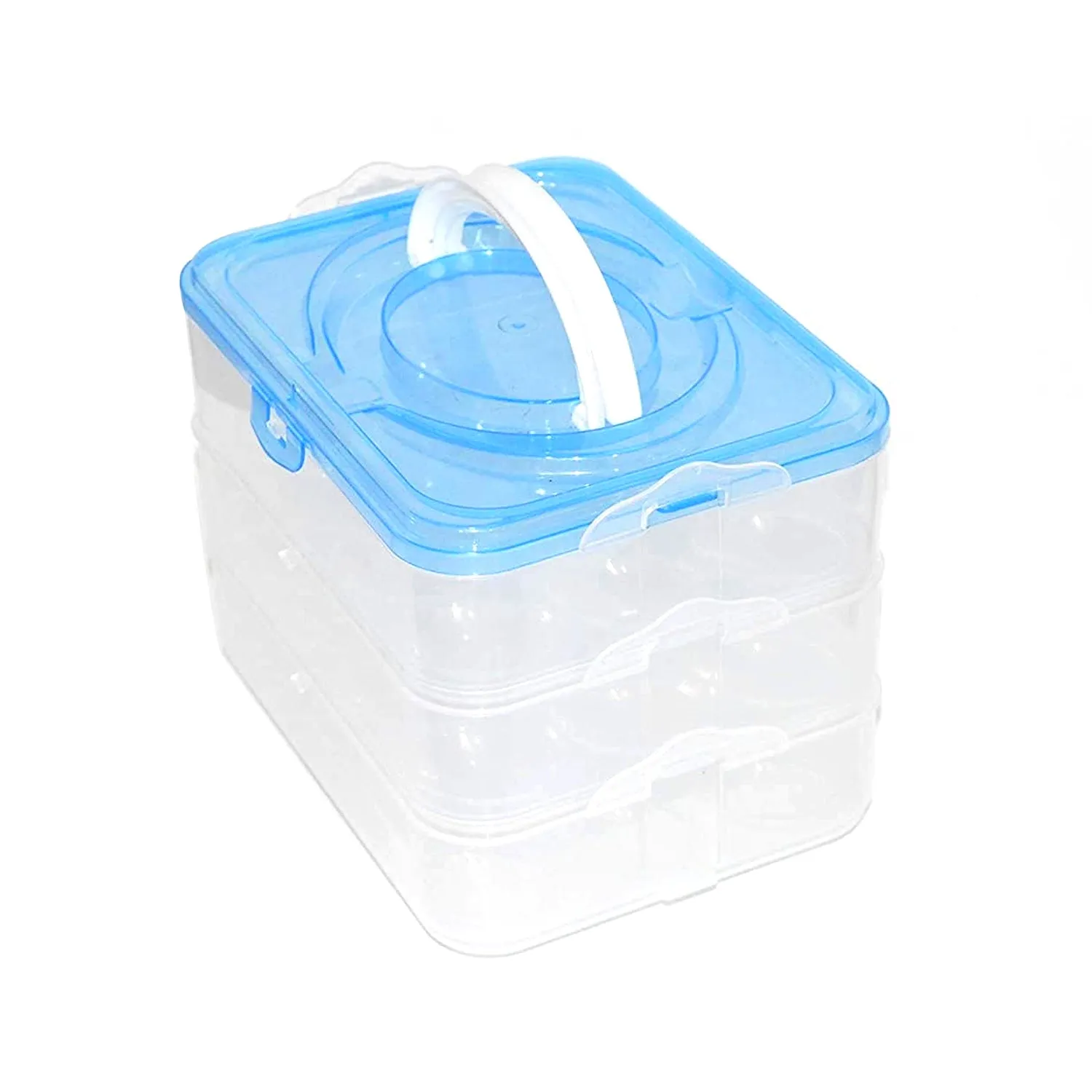 Refrigerator Egg Storage Box – 36-Grid, 3-Layer | Organivo - Detailed Feature View 11