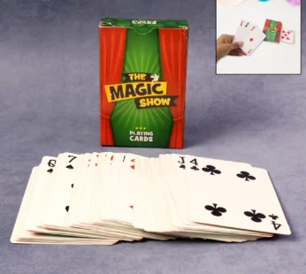 Magic Show Playing Cards – Professional Deck for Tricks & Games