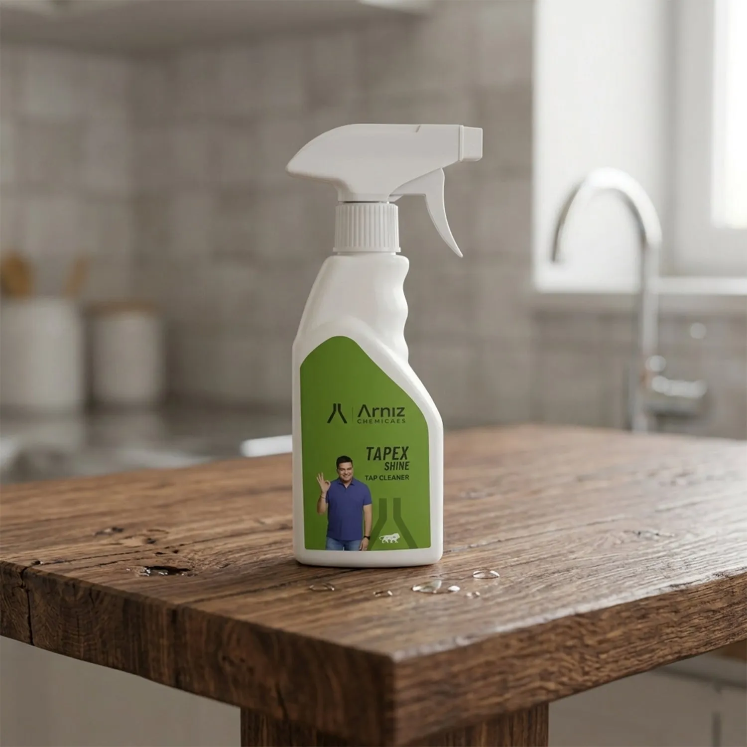 Multipurpose Tap Cleaner Spray – Removes Tough Stains & Builds Shine - Detailed Feature View 6
