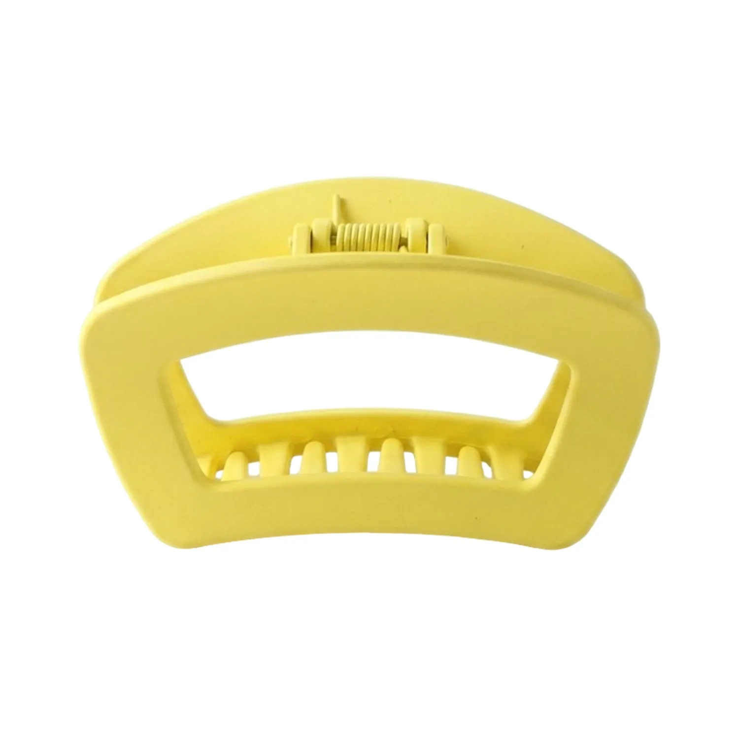 Plastic Stylish Flower Hair Clip Claw Clutcher Mix Design (1 Pc) - Detailed Feature View 4