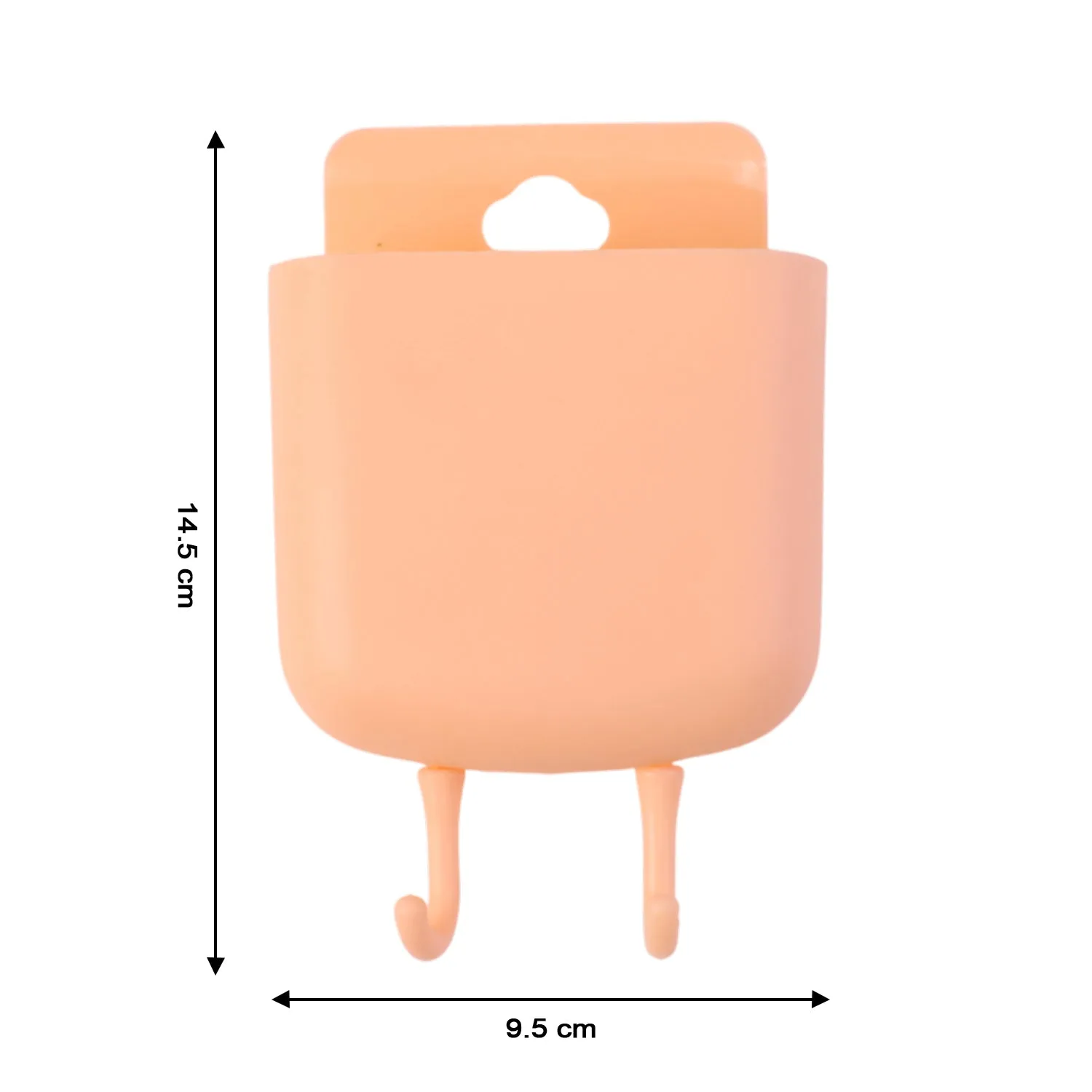 Wall Mounted Mobile Charging Holder – Space Saving Organizer - Detailed Feature View 5