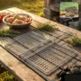 Premium Heavy-Duty Stainless Steel BBQ Grill Basket – Long Handle & Durable Construction - Buy Online at Alikart