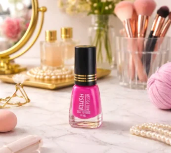 Mini Matte Nail Polish – Quick-Dry 6 ML Glitter Finish