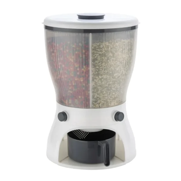 Rice Dispenser – 10L 4-in-1 Grain Storage | Tidy Table