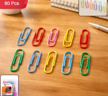 Multi-Color Vinyl Coated Paper Clips – Durable & Rust-Resistant Set