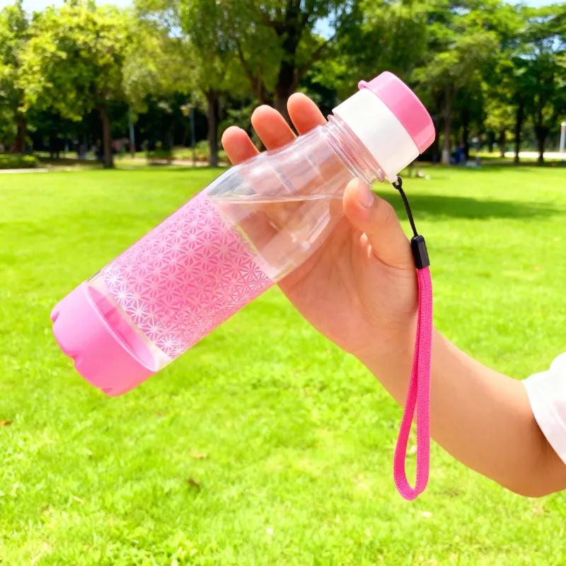Premium 600ml Bliss Plastic Water Bottle – Leak-Proof Flip Cap Sports Bottle (Random color-Pack of 1) - Buy Online at Alikart