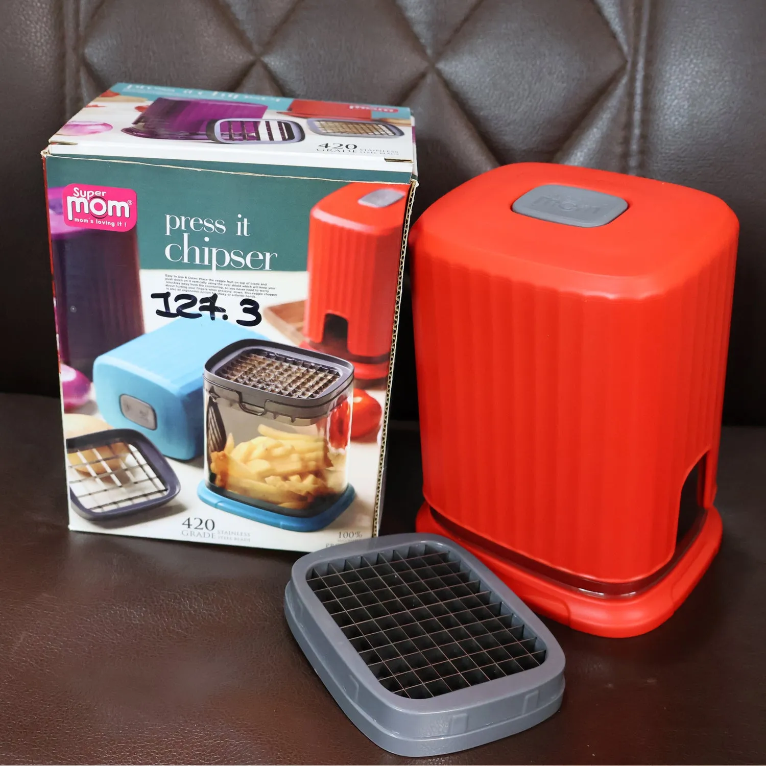 Onion Chopper – Multipurpose Manual Press with Storage Box - Detailed Feature View 9