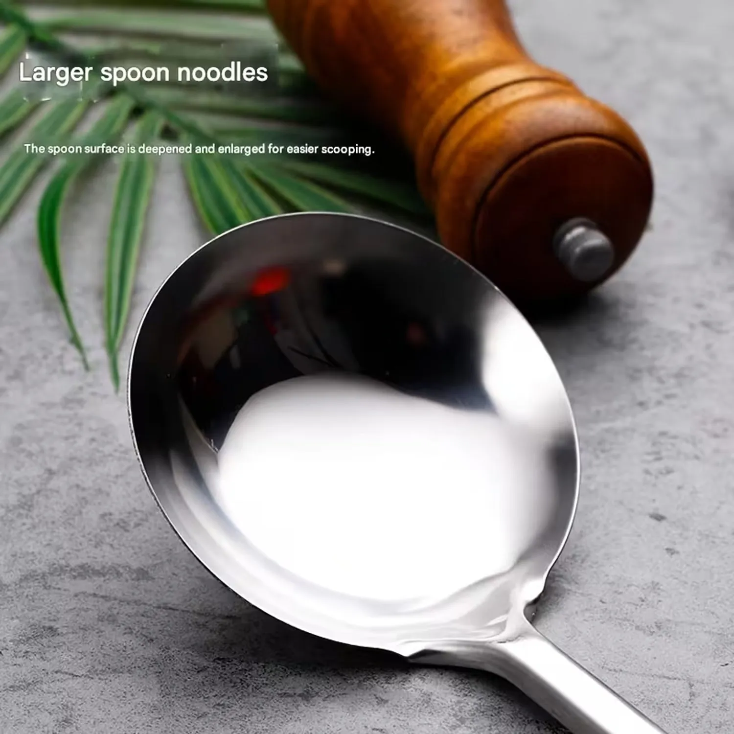 5-in-1 Stainless Steel Kitchenware Tool Set with Serving Spoons and Kitchen Knife - Detailed Feature View 9
