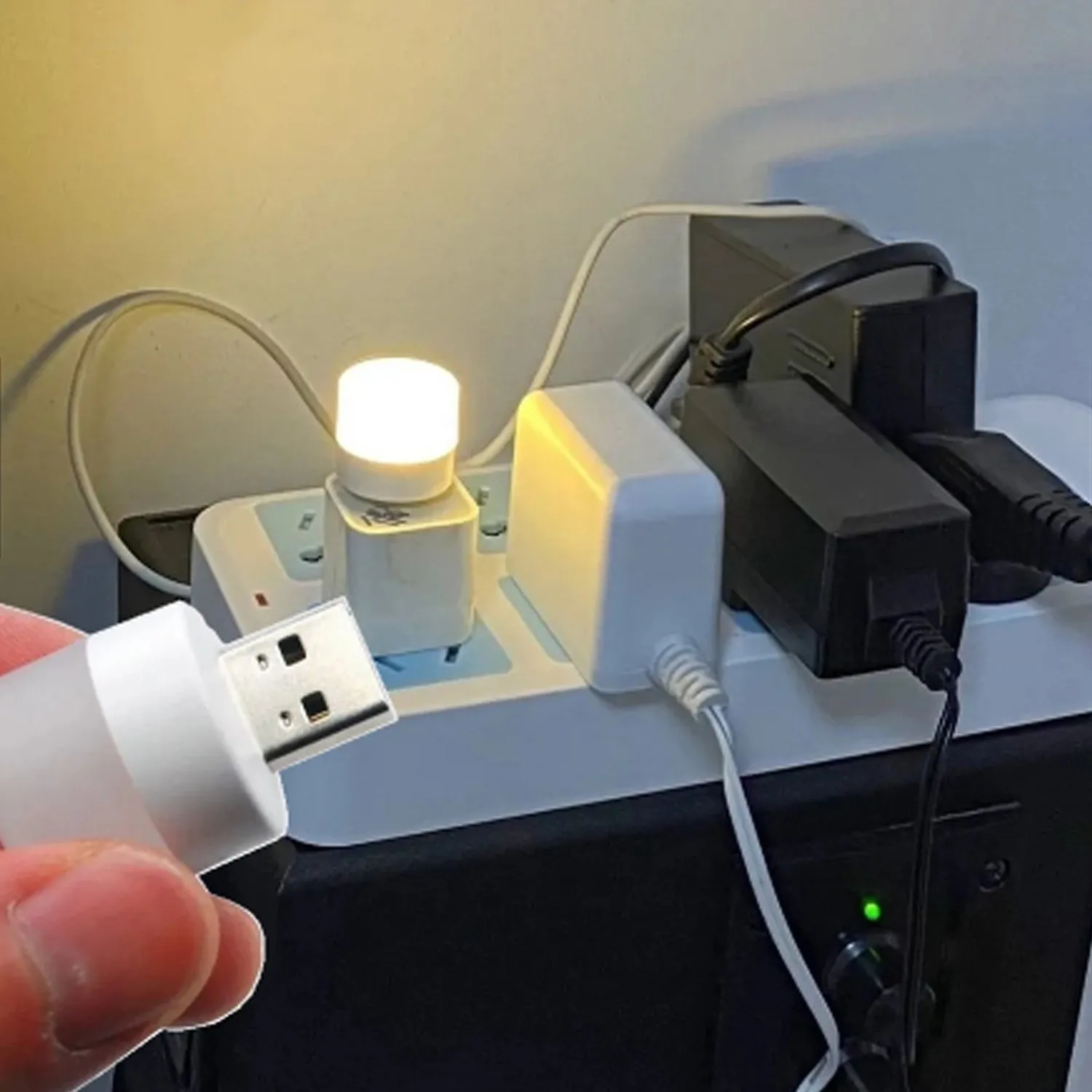 Premium USB LED Bulb Yellow – Portable Mini Light for Home & Office | Indo Glow - Buy Online at Alikart