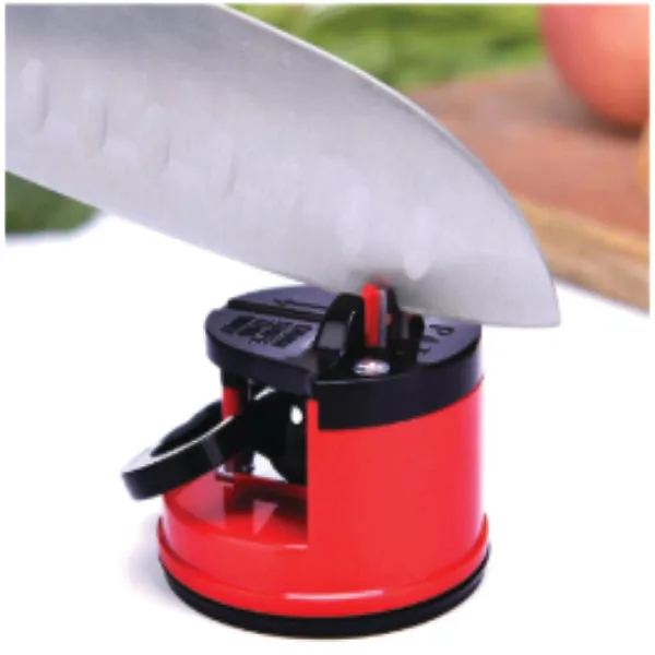 Premium Manual Kitchen Knife Sharpener – 3-Stage Easy-Grip | Quickslice - Buy Online at Alikart