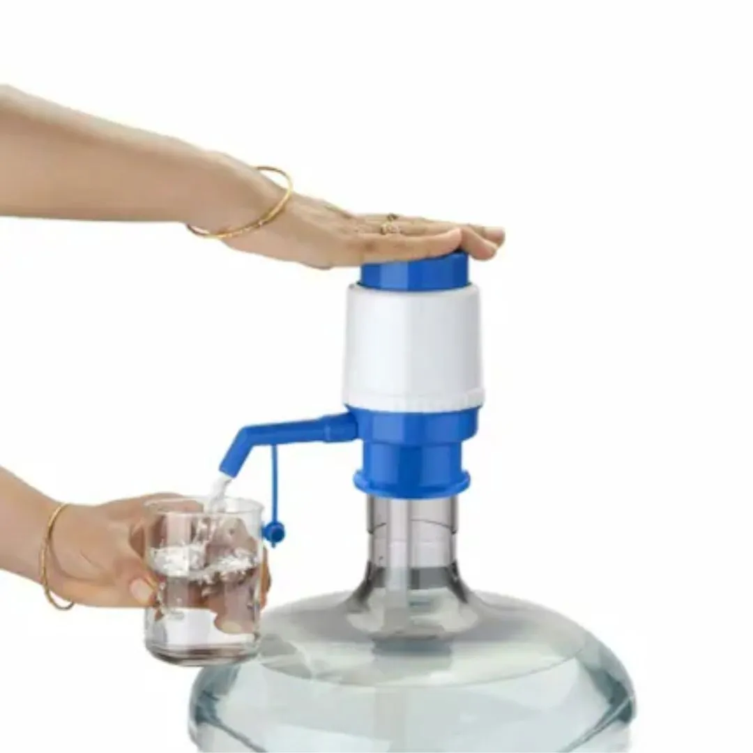 Jaldhara Manual Water Pump – Easy Hand Press Drinking Water Dispenser for Bottled Water (Random color-Pack of 1) - Detailed Feature View 3