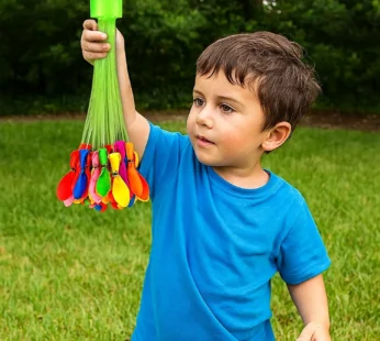 Holi Water Balloons – 111 Pcs Self-Tying Fun | Dollovia