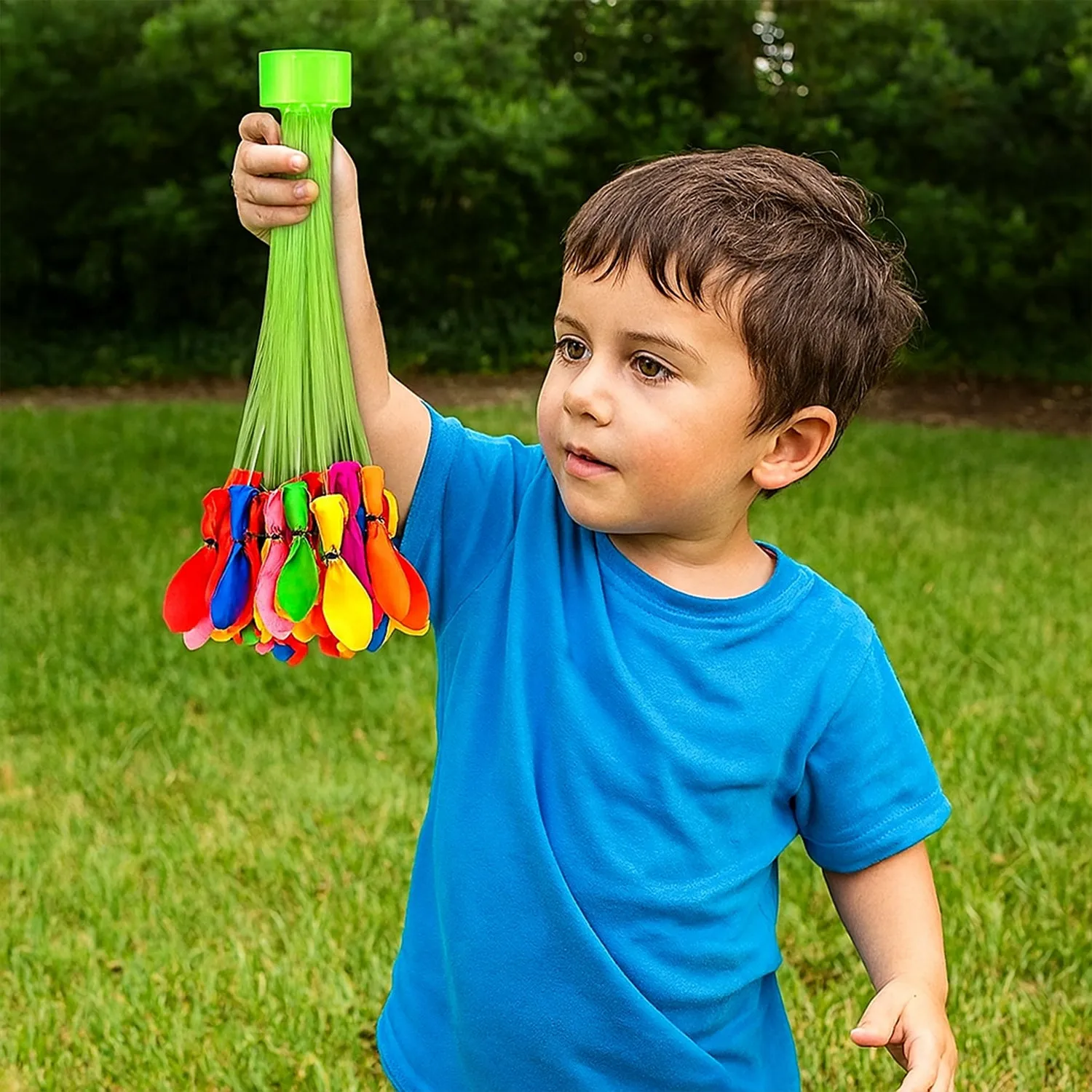Premium Holi Water Balloons – 111 Pcs Self-Tying Fun | Dollovia - Buy Online at Alikart