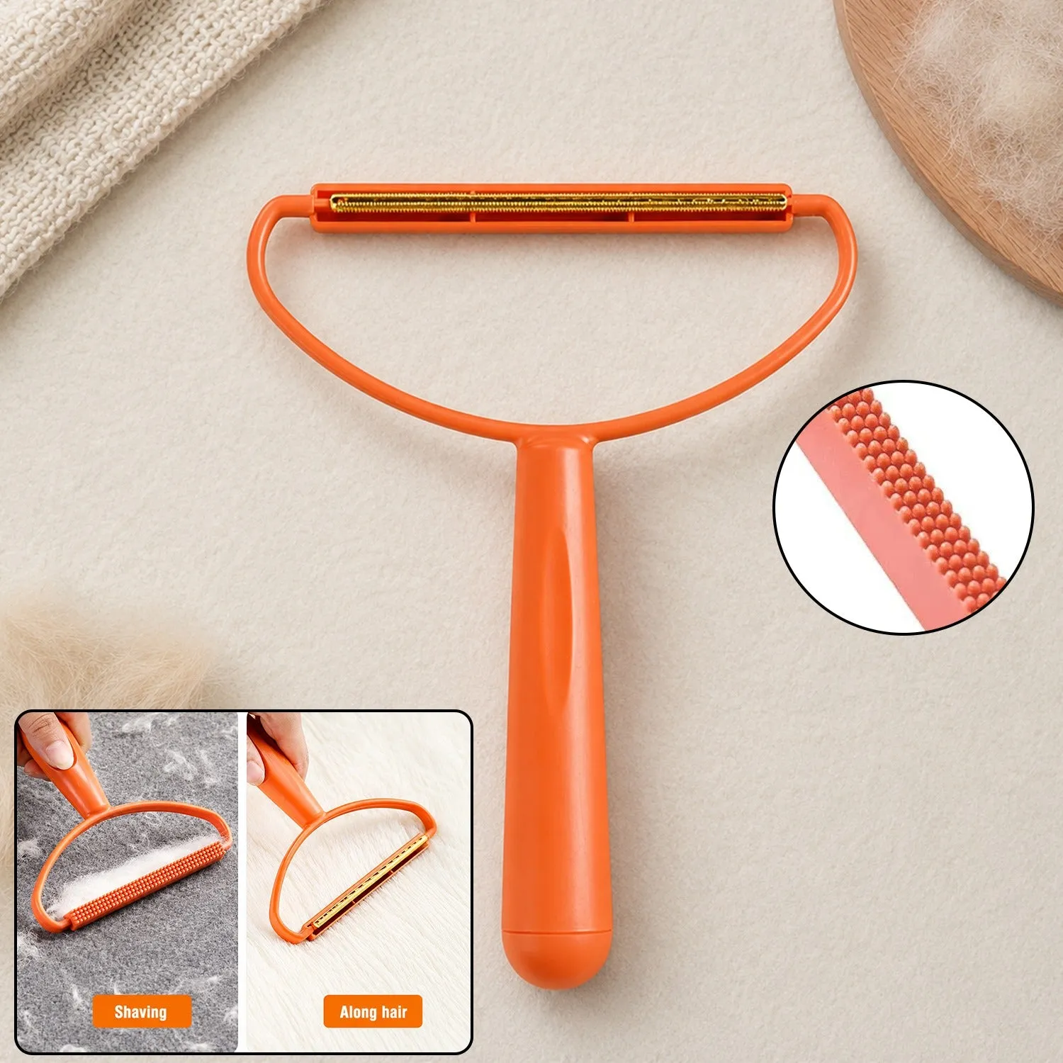 Premium Lint Remover – 2-in-1 Fabric Brush & Pet Hair Tool | Storenzo - Buy Online at Alikart