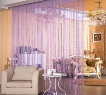 Sparkling Tinsel Foil Curtain (39.4 x 78.7 in) – Party Backdrop for Birthdays, Weddings & Events