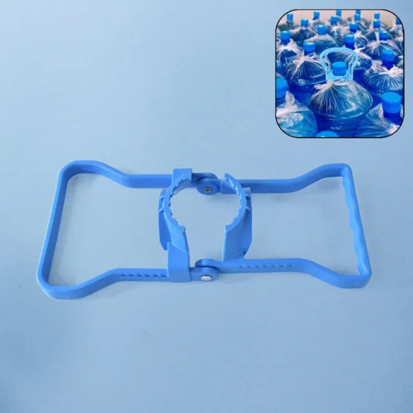 Water Bottle Lifter Handle – Ergonomic Plastic Carrier for Easy Carrying