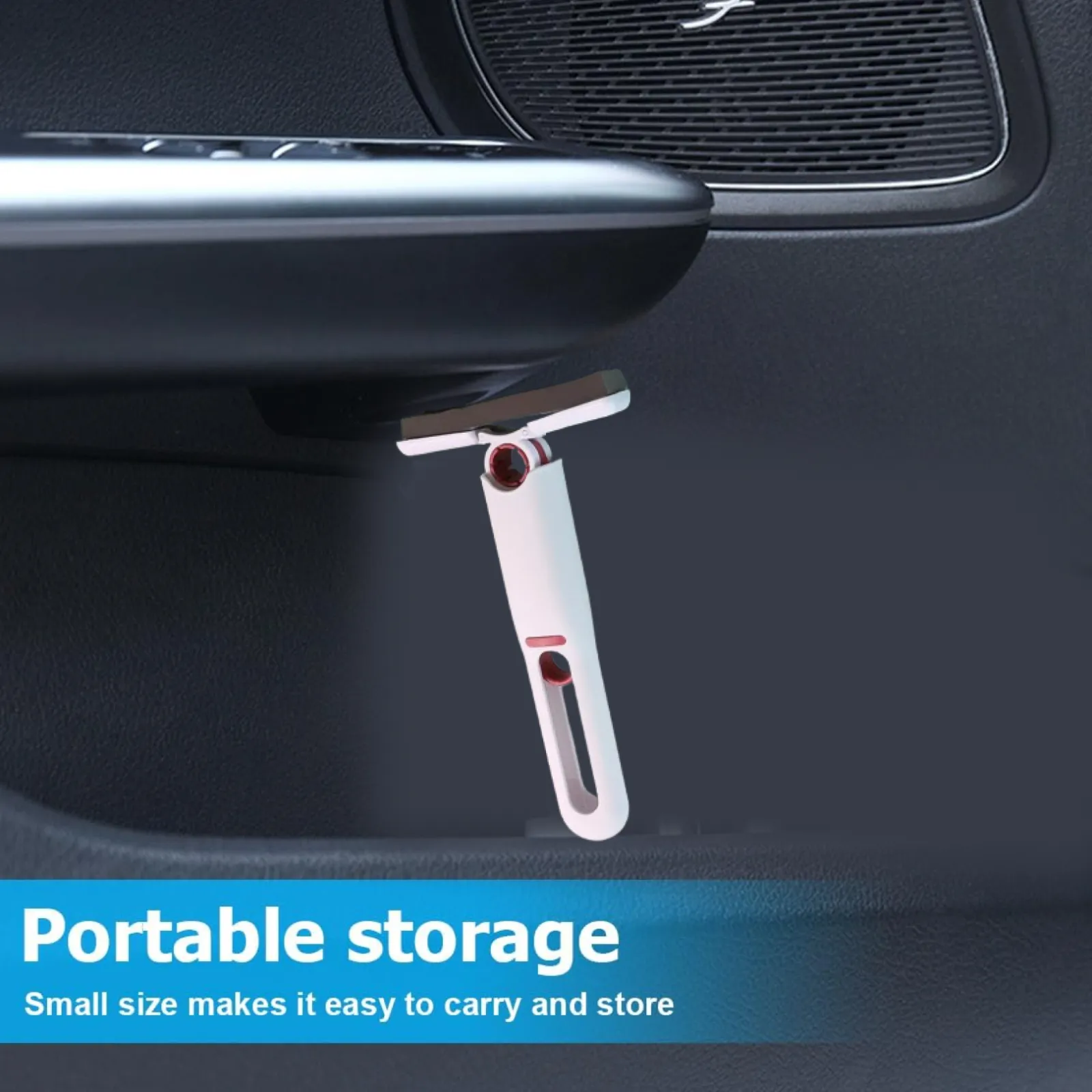 Silicone Wiper – 2-in-1 Streak-Free Window & Car Cleaner - Detailed Feature View 4