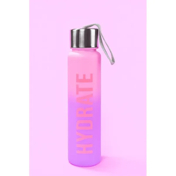 Hydrate Print BPA-Free Water Bottle – 400 ml with Handle, Reusable & Safe ( Pack of 1 )