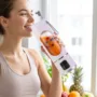 Premium Portable USB Rechargeable Juicing Cup Blender for Smoothies, Shakes and Travel - Buy Online at Alikart
