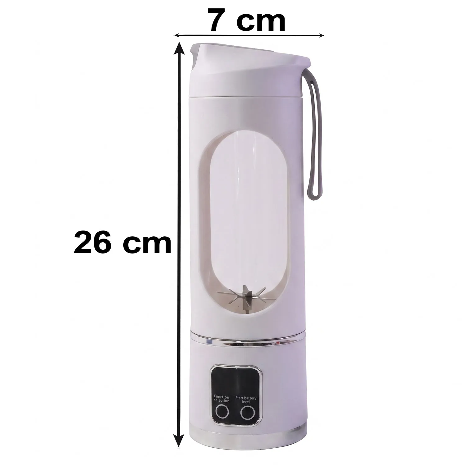 Portable USB Rechargeable Juicing Cup Blender for Smoothies, Shakes and Travel - Detailed Feature View 5