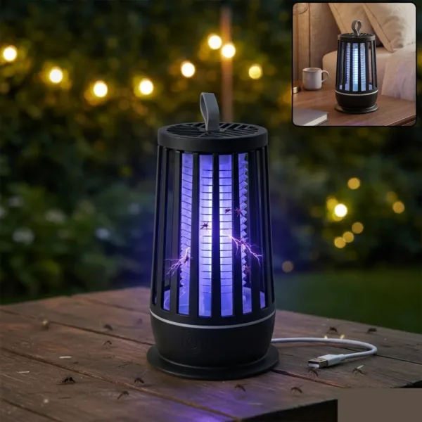 Electric Shock Mosquito Killer Lamp UV Light Indoor Use