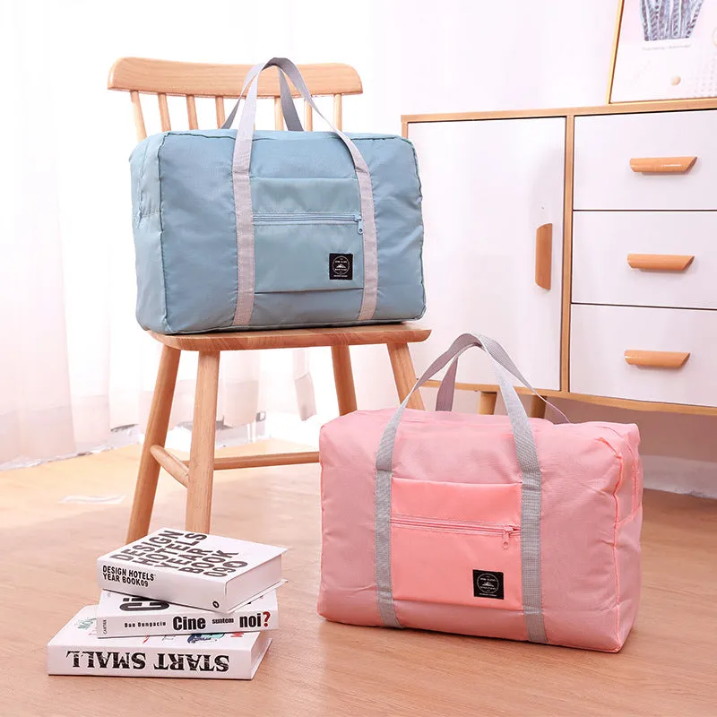 Premium Wind Blows Folding Travel Bag – Lightweight, Portable & Expandable Travel Duffel (Random Color-Pack of 1) - Buy Online at Alikart