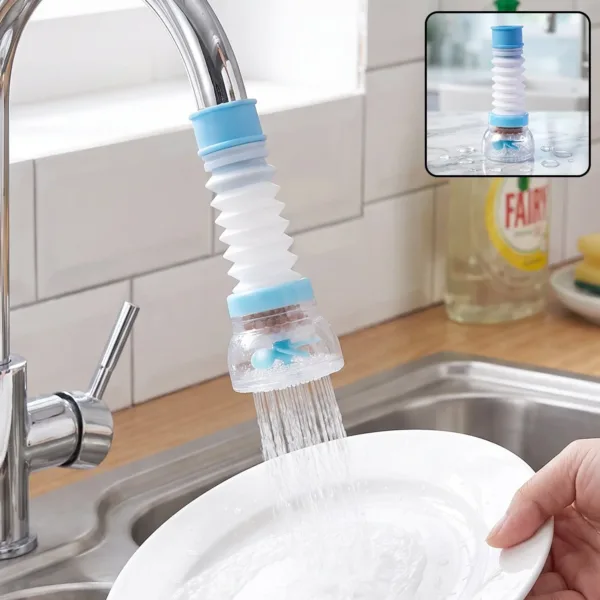 Plastic Faucet Water Filter Aerator for Kitchen Sink Splash-Free Tap Use (1 Pc)