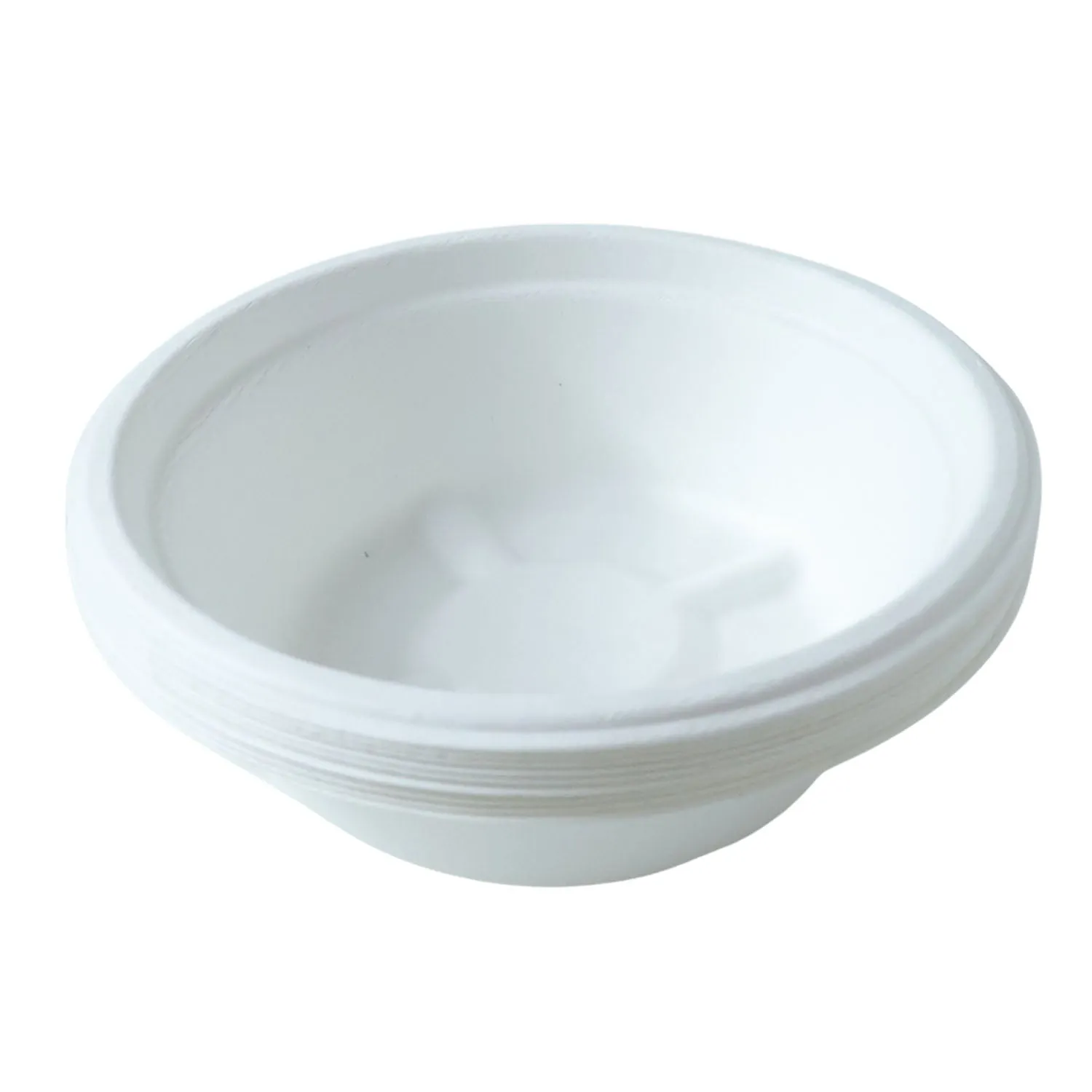 Compostable Bagasse Bowl 240ml – Eco-Friendly 10 Pc Set - Detailed Feature View 4
