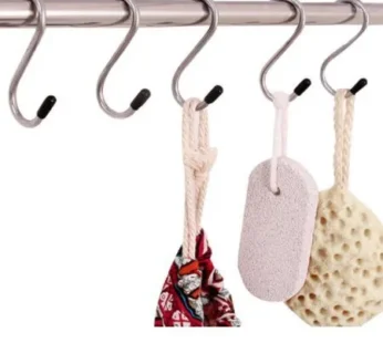 Heavy Duty S-Shaped Stainless Steel Hanging Hooks – Strong & Durable