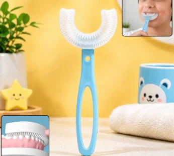 Kids U-Shaped Toothbrush – Gentle Cleaning for Toddlers | Mini Bubbles