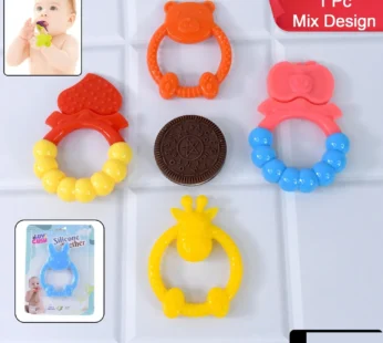 Silicone Baby Teething Toy – Soft, BPA-Free Relief for Infants