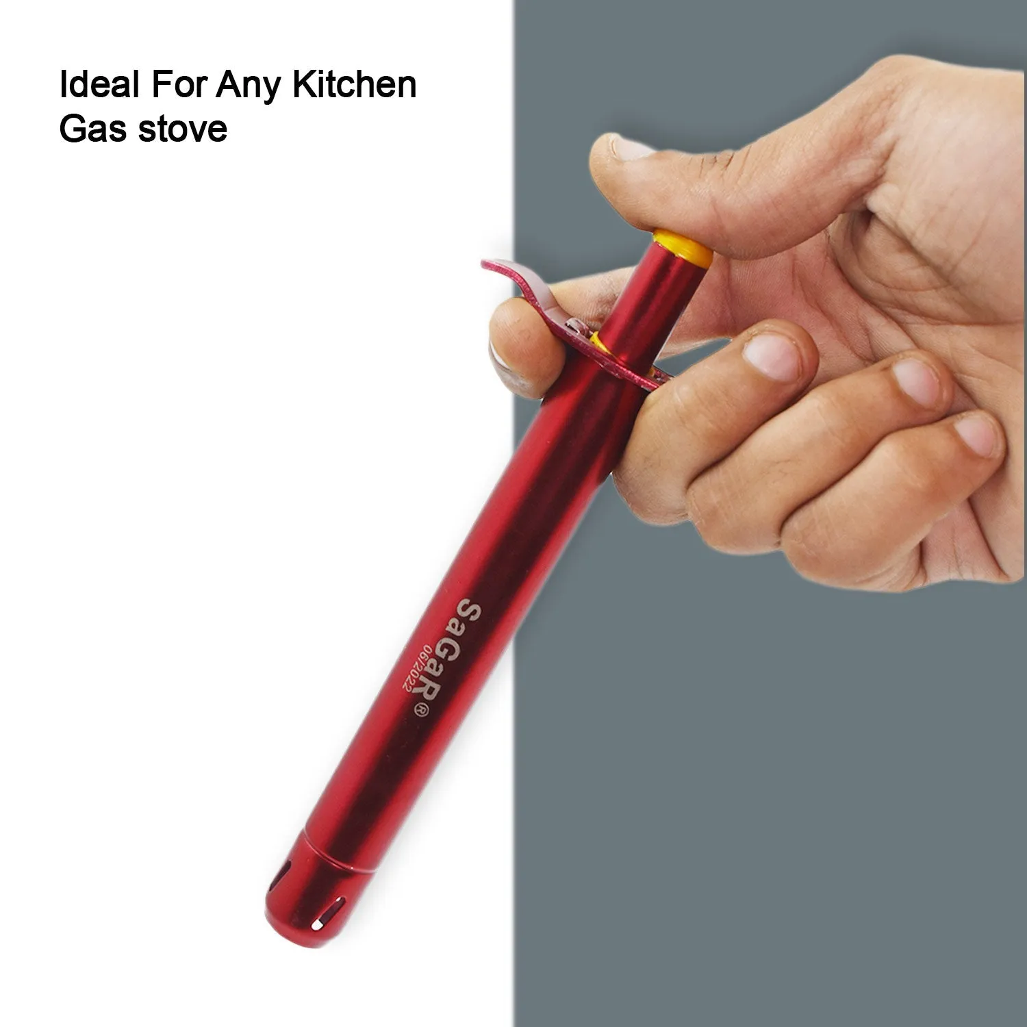 Premium Stainless Steel Gas Lighter – Durable Kitchen Essential | ChefAura - Buy Online at Alikart