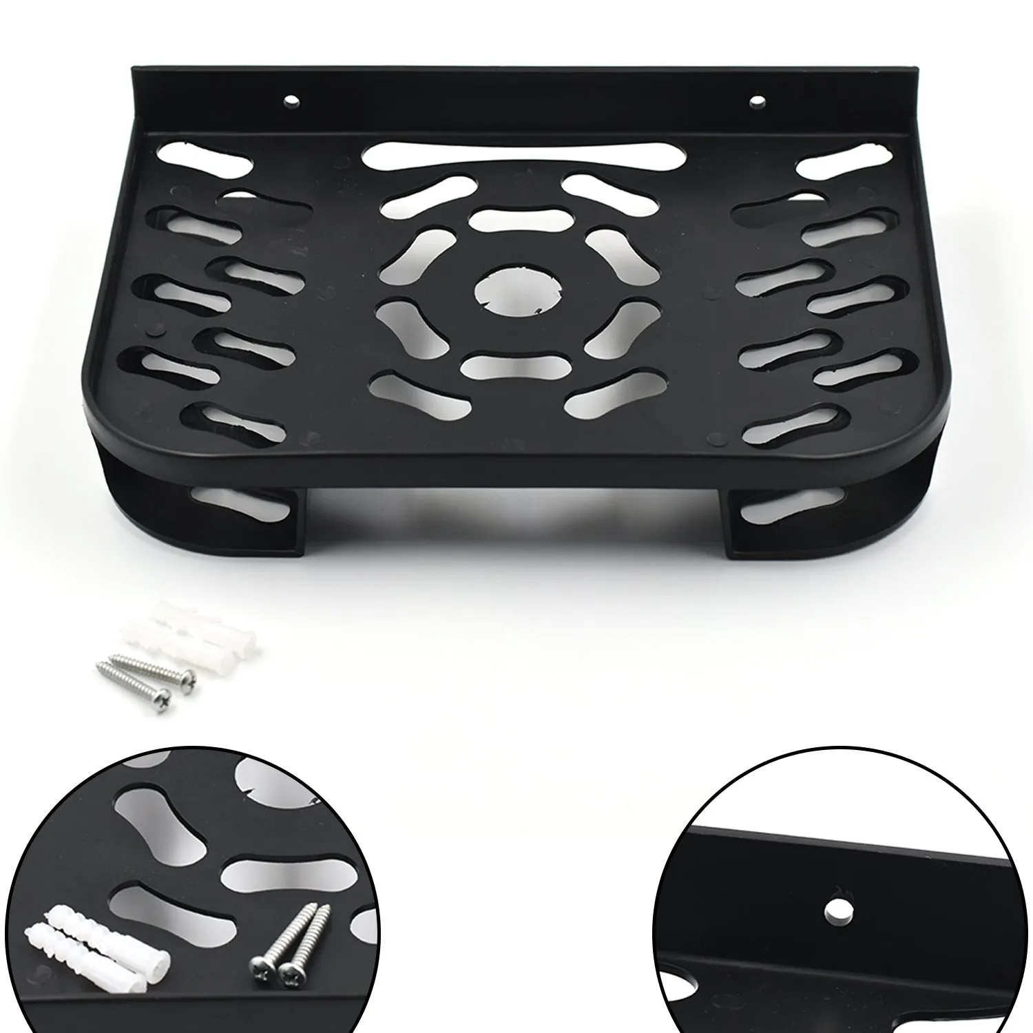 Set Top Box Stand – Wall Mount Media Player Shelf - Detailed Feature View 5