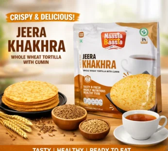 Jeera Khakhra – Whole Wheat Snack with Cumin for Healthy Bites