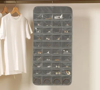 40 Pocket Hanging Organizer – Space-Saving Over-the-Door Closet Storage for Clothes, Shoes, Accessories & More (Pack of 1)