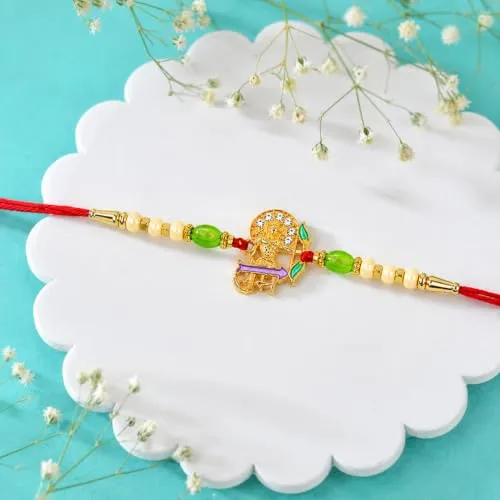 Raksha Bandhan Gift Combo – Ram Rakhi with Water Bottle 500ml - Detailed Feature View 9