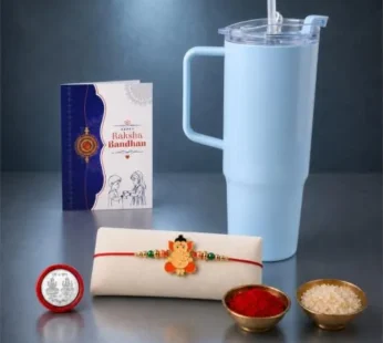 Ganesha Rakhi Combo Raksha Bandhan Gift Pack for Bhaiya