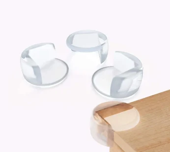 Clear Corner Guards – Strong Adhesive, 4-Pack | Velva Baby