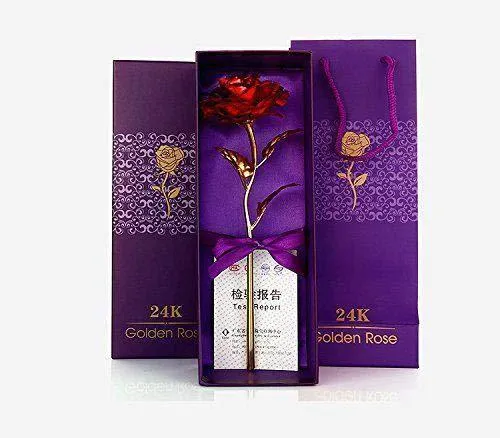 Artificial Golden Rose – 24K Plated Everlasting Gift | Styleva
