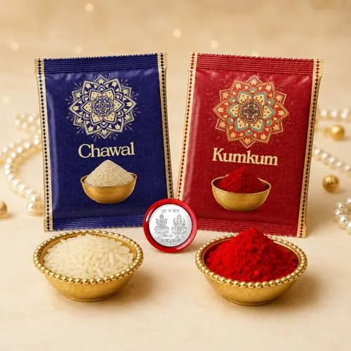 Peacock Rakhi for Brother with Chocolate 96gm - Rakshabandhan Gift Set, Pack of 6 - Detailed Feature View 4