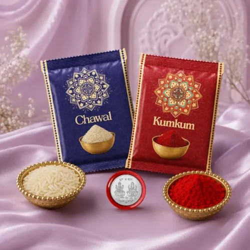 Rakhi for Brother with Water Bottle-1000ml - Raksha Bandhan Gift Set, Pack of 6 - Detailed Feature View 2