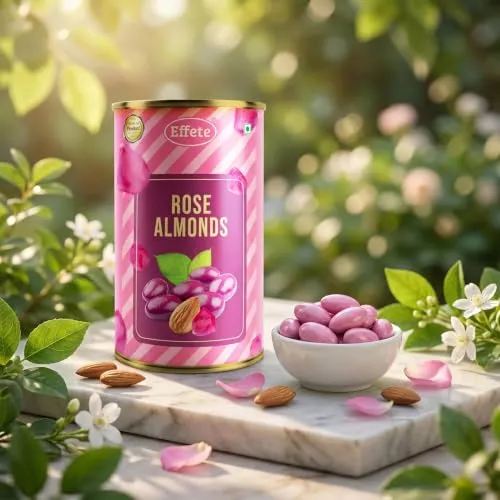 Fruit Rakhi for Brother with Rose Almond 96gm - Rakshabandhan Gift Set, Pack of 7 - Detailed Feature View 3