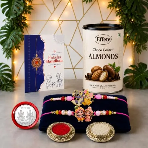 Premium Rakhi Combo for Brother – Tomy & Jerry with Choco Almonds - Buy Online at Alikart