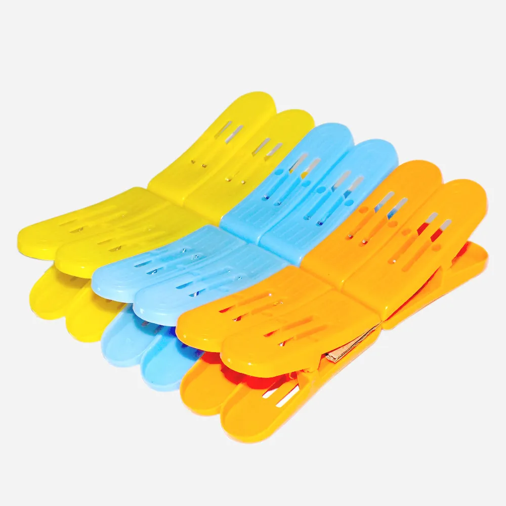 Cloth Drying Clips – Strong Grip Multicolour Plastic | BathNova